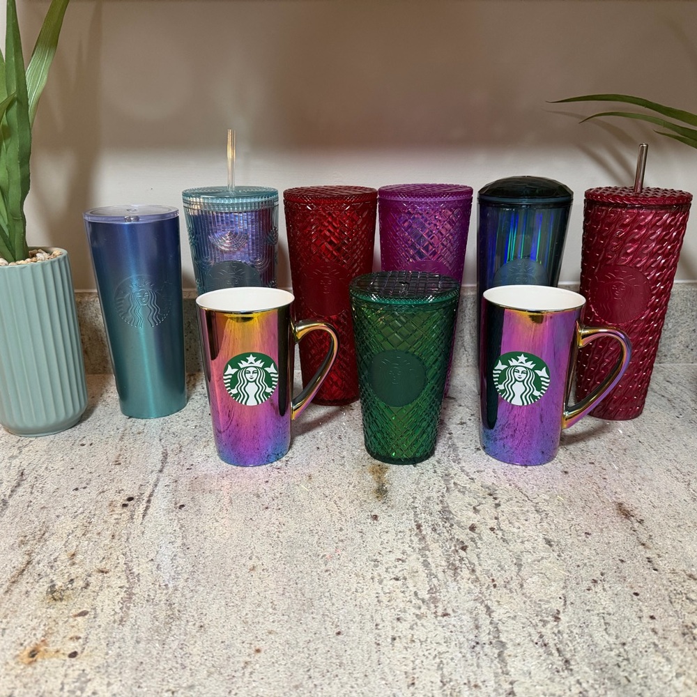 Starbucks Vibrant Tumbler and Mug Collection